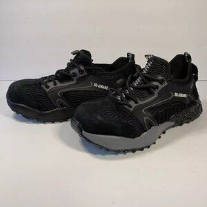 Mens sq jubang steel toe work shoes Black Sz US 7Mens sq jubang steel toe work s